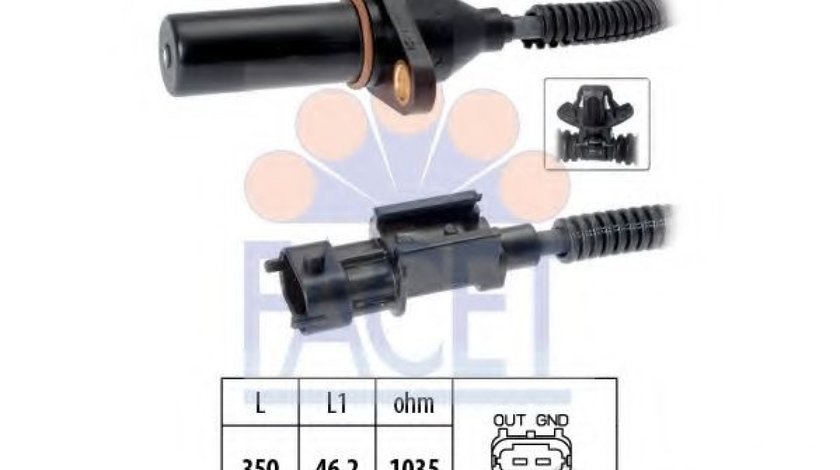 Senzor impulsuri, arbore cotit HYUNDAI i40 (VF) (2012 - 2016) FACET 9.0571 piesa NOUA