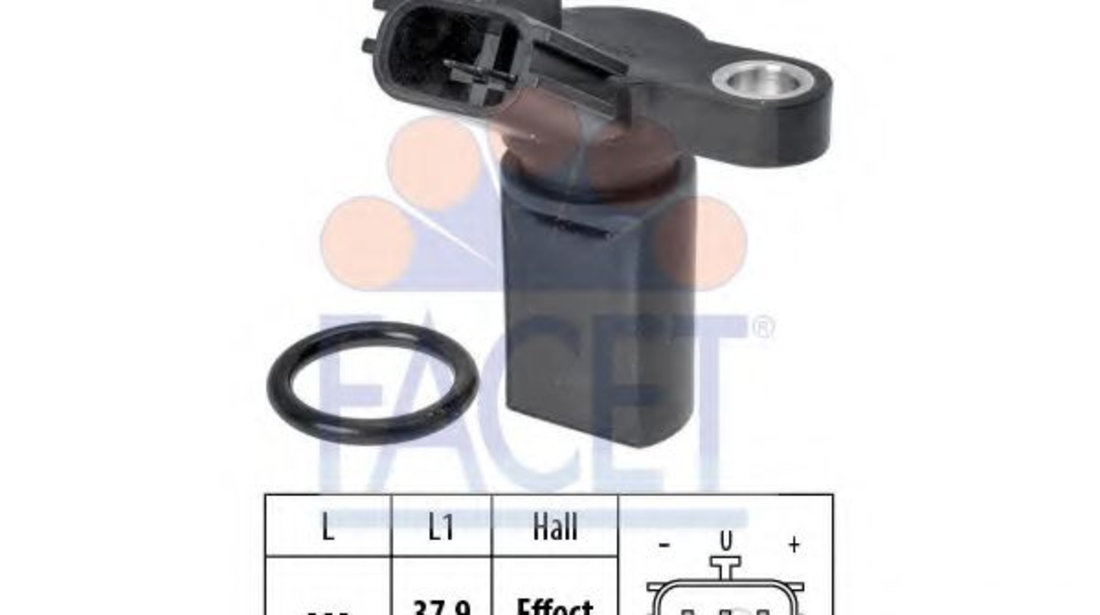 Senzor impulsuri, arbore cotit NISSAN NOTE (E11) (2006 - 2013) FACET 9.0453 piesa NOUA