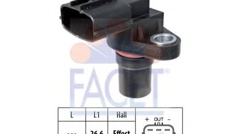 Senzor impulsuri, arbore cotit OPEL ASTRA G Limuzina (F69) (1998 - 2009) FACET 9.0337 piesa NOUA