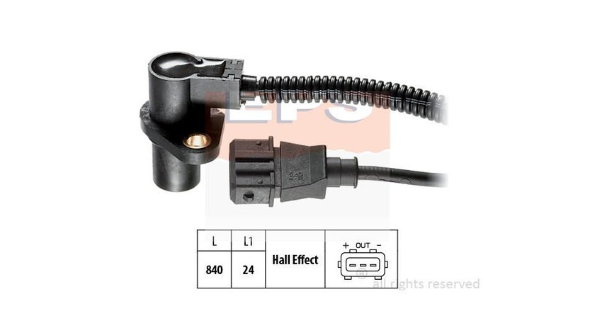 Senzor impulsuri, arbore cotit Opel VECTRA B (36_) 1995-2002 #2 009110271