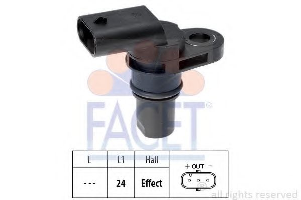 Senzor impulsuri, arbore cotit SEAT TOLEDO III (5P2) (2004 - 2009) FACET 9.0514 piesa NOUA