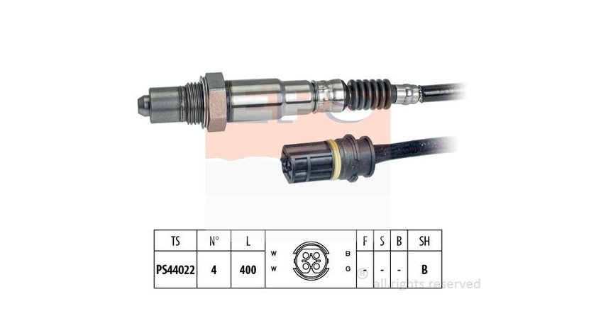 Senzor oxigen Opel OMEGA B combi (21_, 22_, 23_) 1994-2003 #2 0015400517