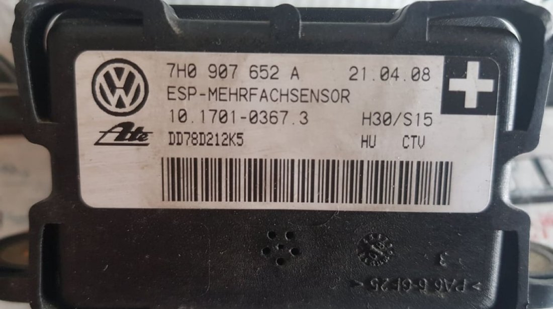 Senzor pentru acceleratie / Modul ESP VW Eos 7h0907652a