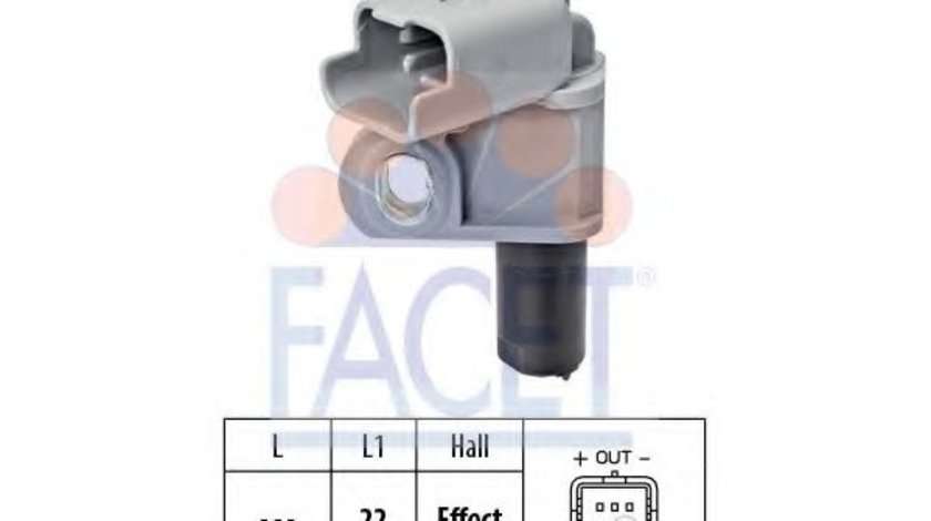 Senzor,pozitie ax cu came CITROEN C6 (TD) (2005 - 2016) FACET 9.0460 piesa NOUA