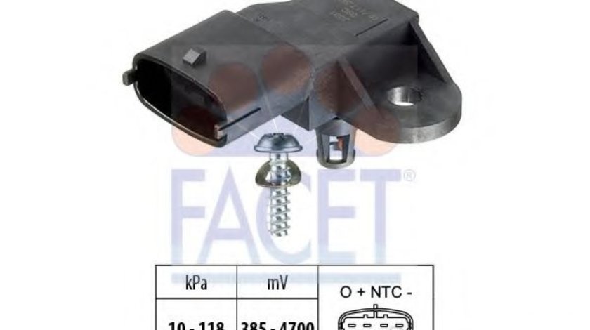 Senzor presiune aer ALFA ROMEO MITO (955) (2008 - 2016) FACET 10.3091 piesa NOUA