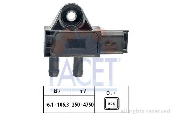 Senzor presiune aer CITROEN C4 Picasso II (2013 - 2016) FACET 10.3271 piesa NOUA