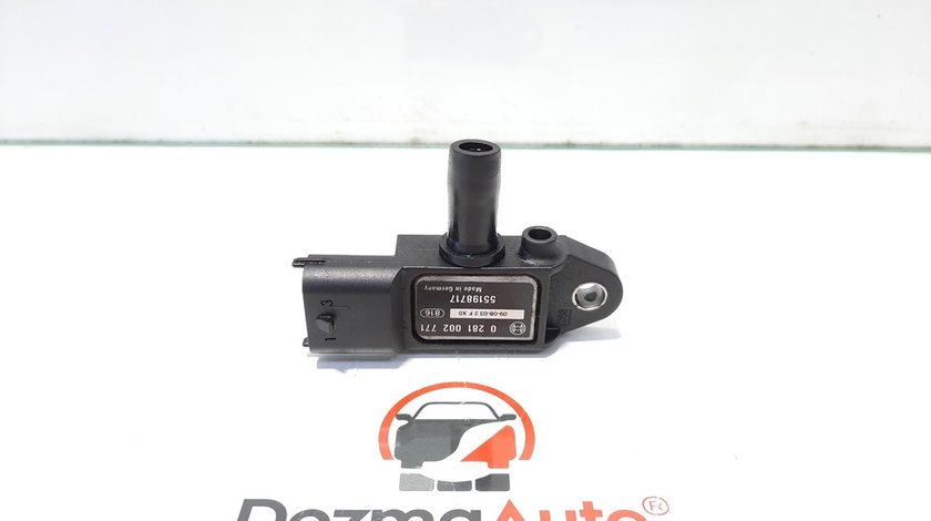 Senzor presiune gaze, 55198717, Fiat Doblo (119) [Fabr 2001- 2009], 1.9 JTD, 186A9000 (id:420549)