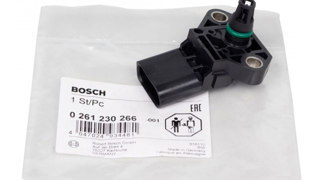 Senzor Presiune Supraalimentare Bosch Skoda Roomster 2010-2015 0 261 230 266