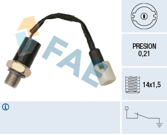 Senzor presiune ulei (12510 FAE) RENAULT