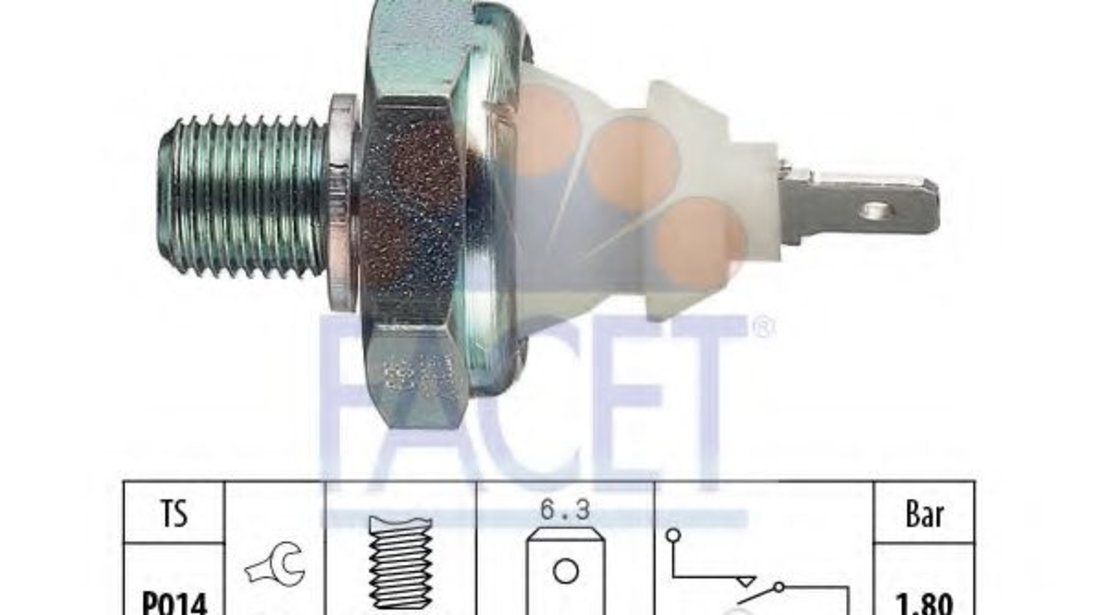 Senzor presiune ulei AUDI A6 Avant (4A, C4) (1994 - 1997) FACET 7.0045 piesa NOUA