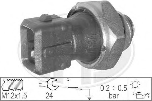 Senzor presiune ulei BMW Seria 3 Cabriolet (E46) (2000 - 2007) ERA 330356 piesa NOUA