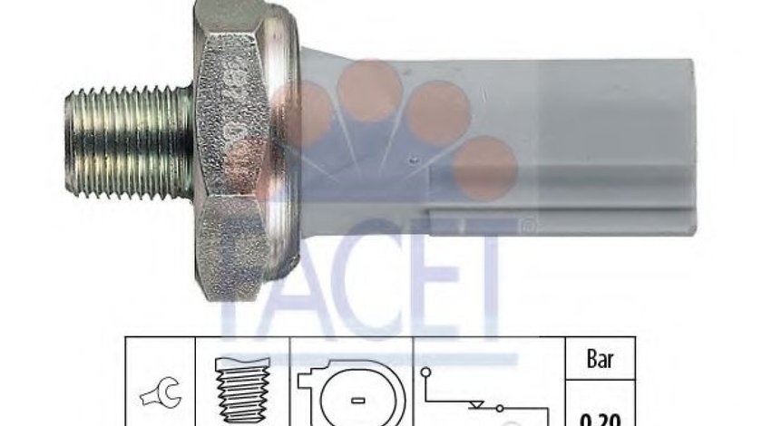 Senzor presiune ulei CITROEN C4 AIRCROSS (2010 - 2016) FACET 7.0187 piesa NOUA