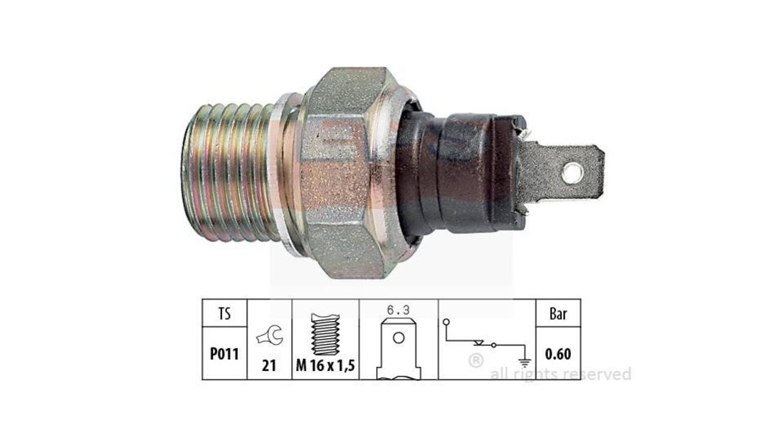 Senzor presiune ulei Citroen XM Estate (Y3) 1989-1994 #2 007393001