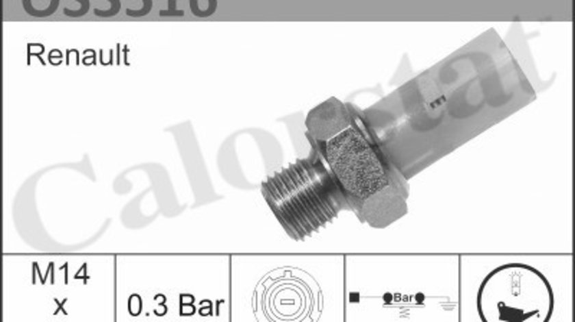 Senzor presiune ulei fata (OS3516 CALORSTAT by Vernet) DACIA,MITSUBISHI,NISSAN,OPEL,RENAULT,VAUXHALL,VOLVO