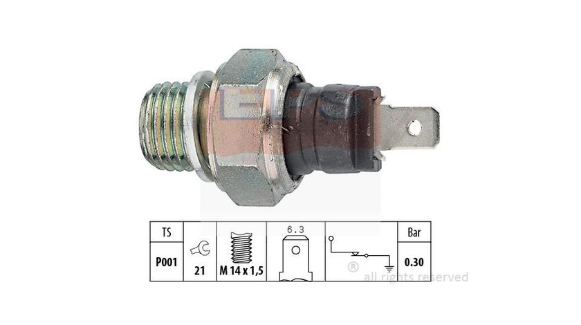 Senzor presiune ulei Fiat DUCATO platou / sasiu (290) 1989-1994 #2 0344101036