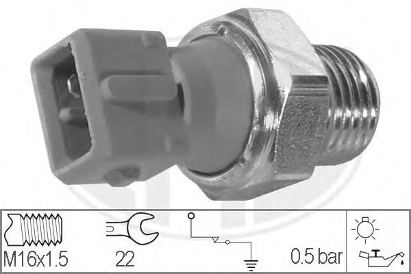 Senzor presiune ulei FIAT SCUDO combinato (220P) (1996 - 2006) ERA 330023 piesa NOUA