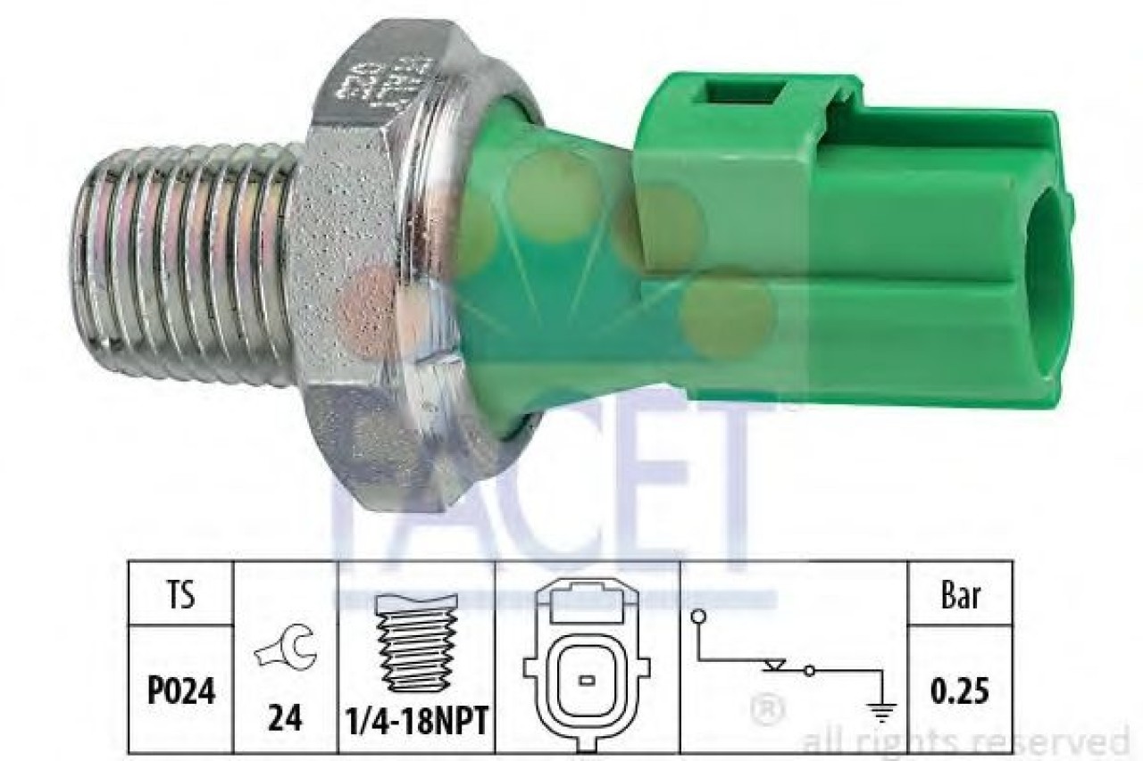 Senzor presiune ulei FORD C-MAX II (DXA) (2010 - 2016) FACET 7.0146 piesa NOUA