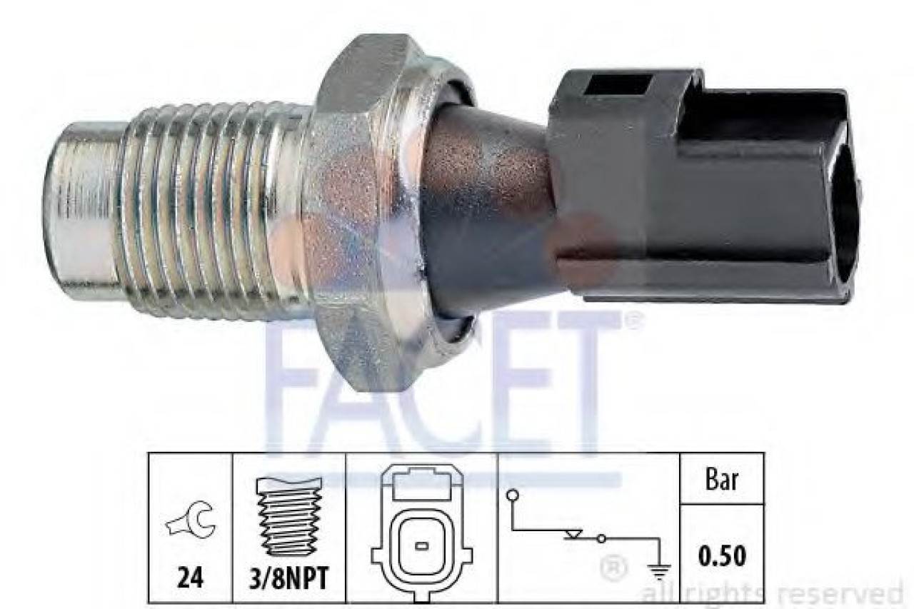 Senzor presiune ulei MAZDA TRIBUTE (EP) (2000 - 2008) FACET 7.0148 piesa NOUA