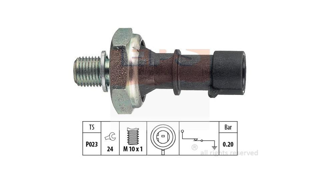 Senzor presiune ulei Opel ZAFIRA B (A05) 2005-2016 #2 12438