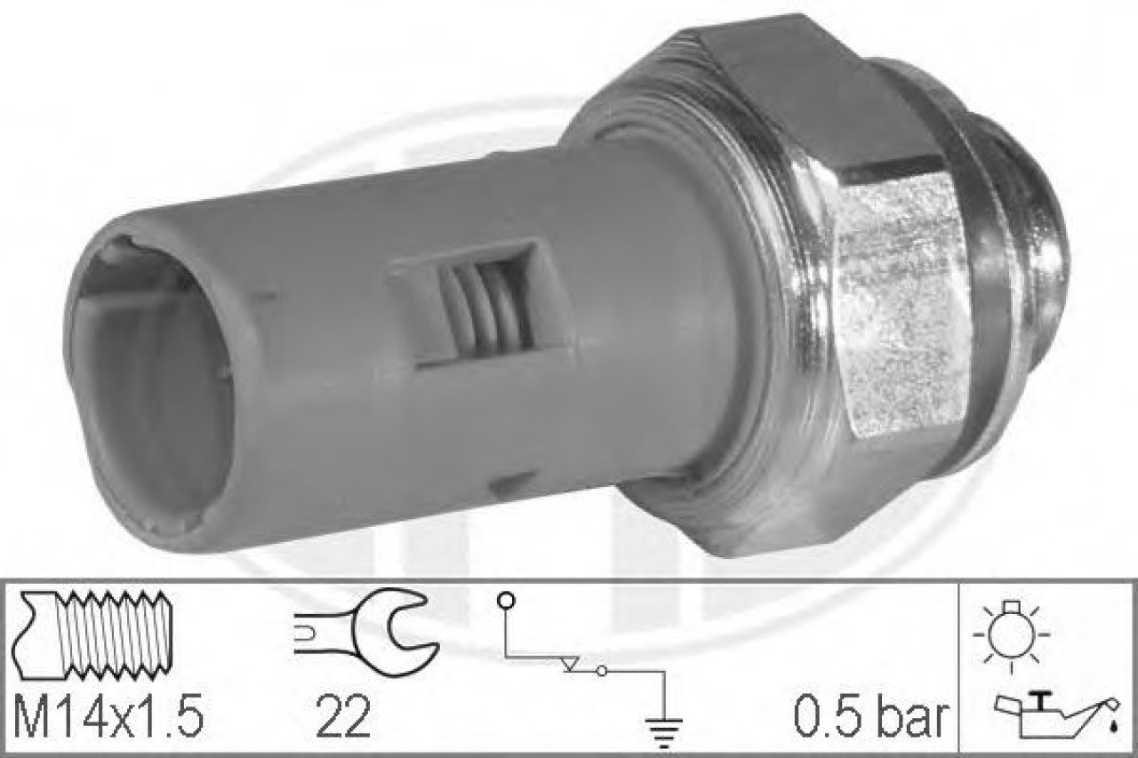 Senzor presiune ulei RENAULT MEGANE II (BM0/1, CM0/1) (2002 - 2011) ERA 330630 piesa NOUA