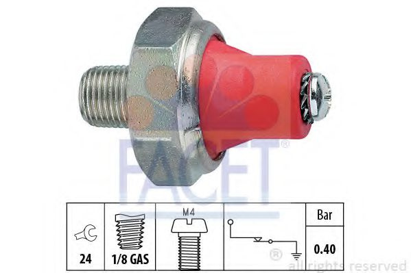 Senzor presiune ulei SUBARU LEGACY V Combi (BM, BR) (2009 - 2016) FACET 7.0014 piesa NOUA