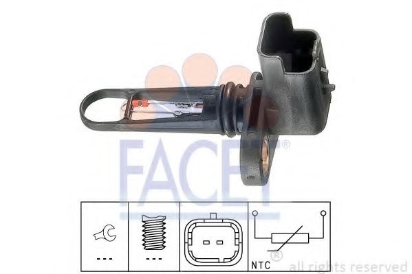 Senzor,temperatura aer admisie CITROEN BERLINGO (MF) (1996 - 2016) FACET 10.4021 piesa NOUA