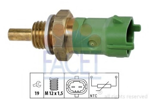 Senzor,temperatura combustibil VOLVO S80 II (AS) (2006 - 2016) FACET 7.3364 piesa NOUA