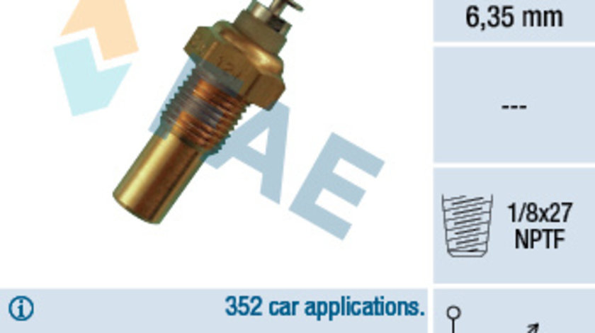 Senzor,temperatura lichid de racire (32230 FAE) DAEWOO,OPEL,SAAB