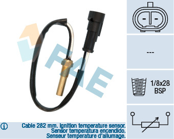 Senzor,temperatura lichid de racire (33555 FAE) OPEL,VAUXHALL