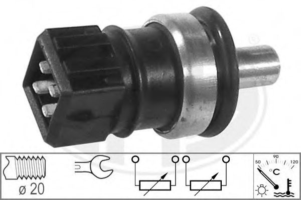 Senzor,temperatura lichid de racire AUDI A4 (8D2, B5) (1994 - 2001) ERA 330636 piesa NOUA