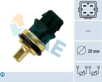 Senzor,temperatura lichid de racire AUDI TT (8N3) (1998 - 2006) FAE 33782 piesa NOUA