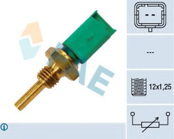 Senzor,temperatura lichid de racire FIAT DOBLO Cargo (223) (2000 - 2016) FAE 33700 piesa NOUA