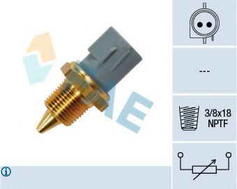 Senzor,temperatura lichid de racire FORD MONDEO II (BAP) (1996 - 2000) FAE 33430 piesa NOUA