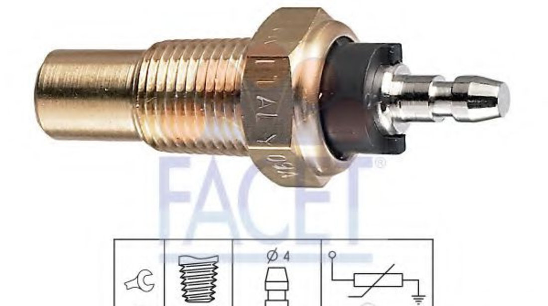 Senzor,temperatura lichid de racire HONDA ACCORD VI (CG, CK) (1997 - 2003) FACET 7.3052 piesa NOUA