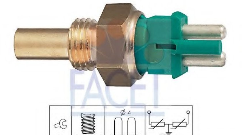 Senzor,temperatura lichid de racire MERCEDES VITO caroserie (638) (1997 - 2003) FACET 7.3140 piesa NOUA