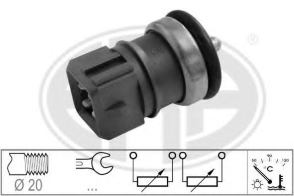 Senzor,temperatura lichid de racire MITSUBISHI CARISMA limuzina (DA) (1996 - 2006) ERA 330692 piesa NOUA