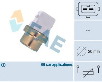 Senzor,temperatura lichid de racire MITSUBISHI CARISMA (DA) (1995 - 2006) FAE 32600 piesa NOUA