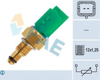 Senzor,temperatura lichid de racire NISSAN NOTE (E11) (2006 - 2013) FAE 33695 piesa NOUA