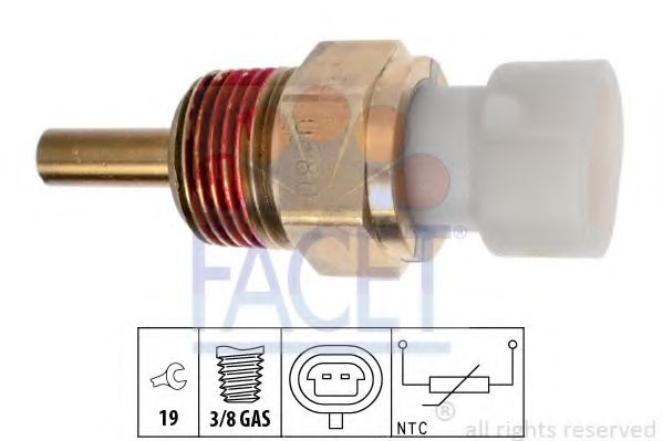 Senzor,temperatura lichid de racire OPEL ANTARA (2006 - 2016) FACET 7.3335 piesa NOUA