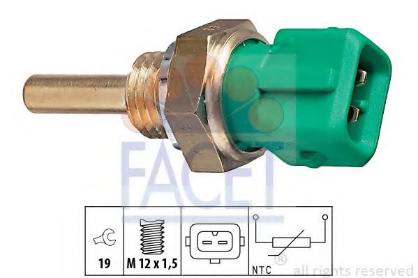 Senzor,temperatura lichid de racire OPEL FRONTERA A (5_MWL4) (1992 - 1998) FACET 7.3147 piesa NOUA