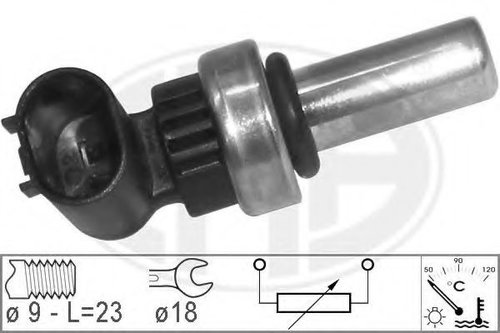 Senzor,temperatura lichid de racire OPEL MERIVA B (2010 - 2016) ERA 330757 piesa NOUA