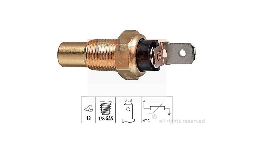 Senzor,temperatura lichid de racire Opel MONTEREY A (UBS_) 1991-1998 #2 009107651