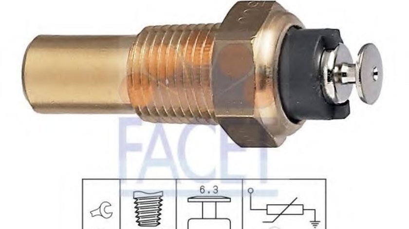 Senzor,temperatura lichid de racire OPEL TIGRA (95) (1994 - 2000) FACET 7.3005 piesa NOUA