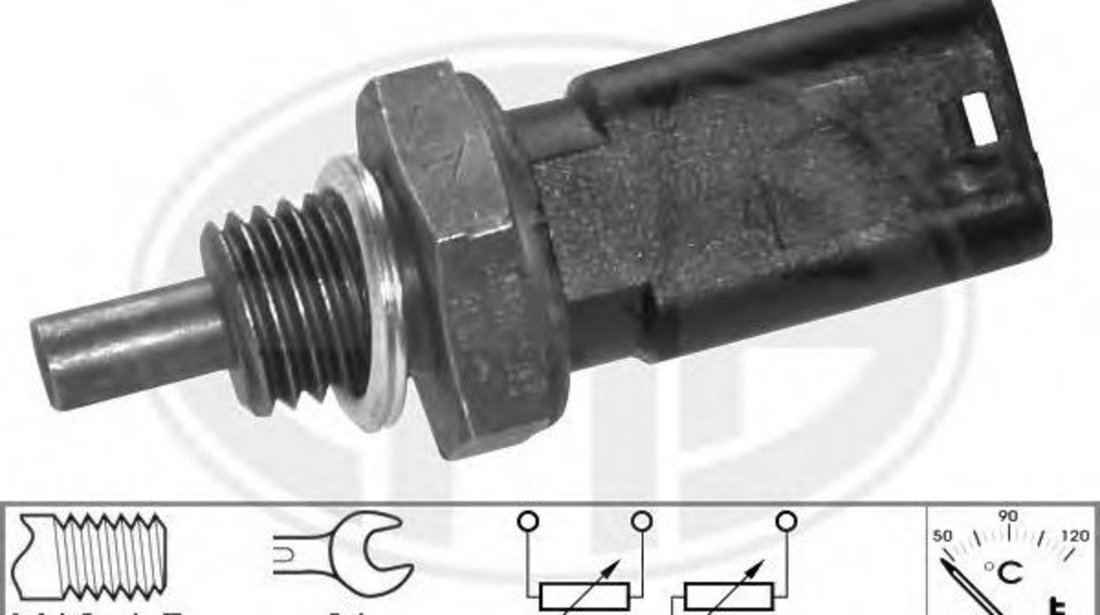 Senzor,temperatura lichid de racire RENAULT MEGANE I Classic (LA0/1) (1996 - 2006) ERA 330138 piesa NOUA