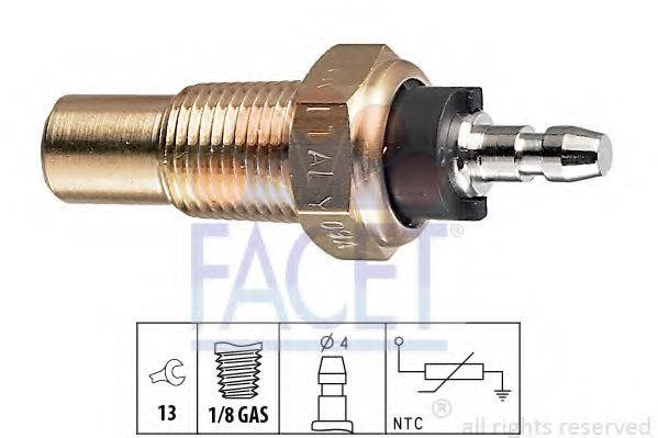 Senzor,temperatura lichid de racire SUZUKI ALTO (HA12, HA23) (1998 - 2004) FACET 7.3052 piesa NOUA