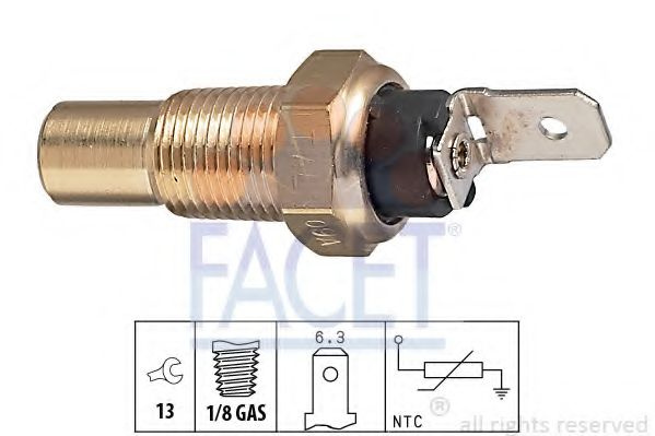 Senzor,temperatura lichid de racire SUZUKI VITARA (ET, TA) (1988 - 1998) FACET 7.3079 piesa NOUA