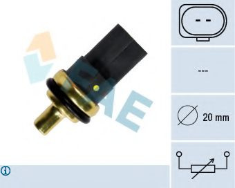 Senzor,temperatura lichid de racire VW JETTA III (1K2) (2005 - 2010) FAE 33784 piesa NOUA