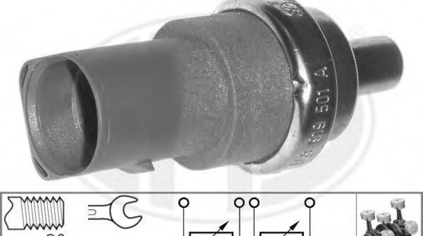 Senzor,temperatura lichid de racire VW SHARAN (7M8, 7M9, 7M6) (1995 - 2010) ERA 330496 piesa NOUA