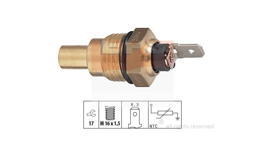 Senzor temperatura lichid racire Toyota CARINA E limuzina (_T19_) 1992-1997 #2 009107631