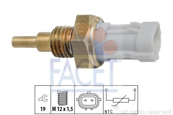 Senzor,temperatura ulei FIAT SEDICI (FY) (2006 - 2016) FACET 7.3351 piesa NOUA